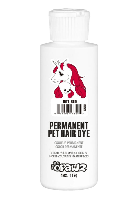 Hot Red Permanent Hair Dye