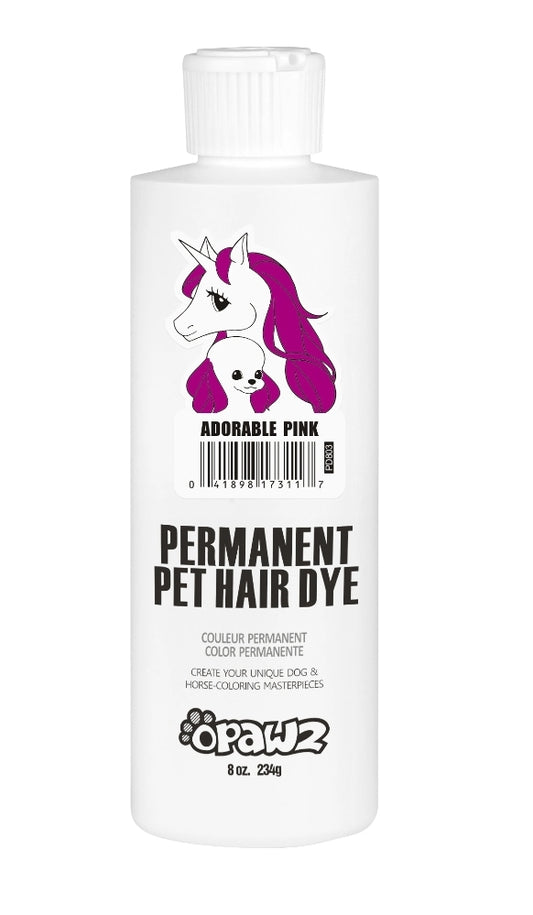 Adorable Pink Permanent Hair Dye