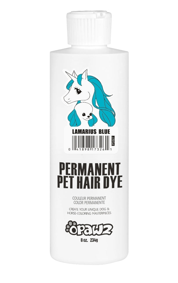 lamarius blue permanent hair dye