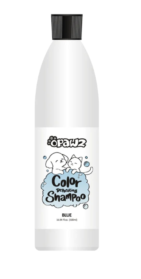 blue color shampoo