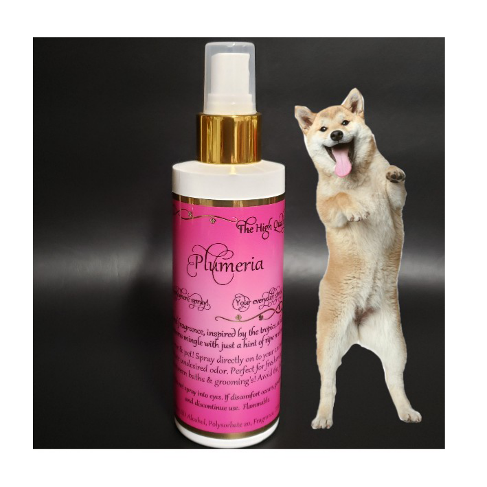 plumeria fragrance perfume for dogs